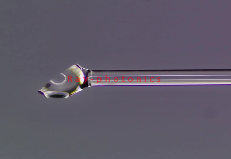 Angled Ball Lensed Fiber